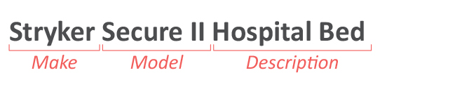 Make Model Description