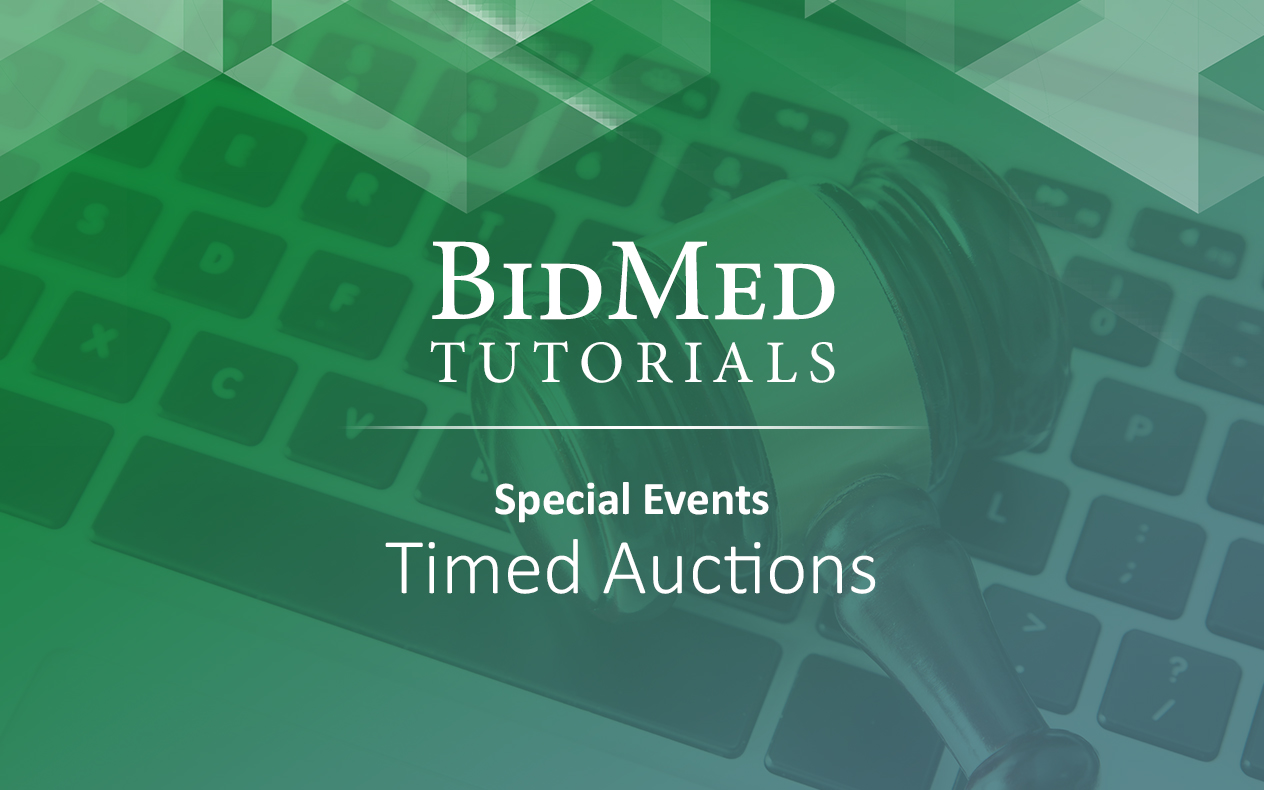 Bidding in Timed Auction Events